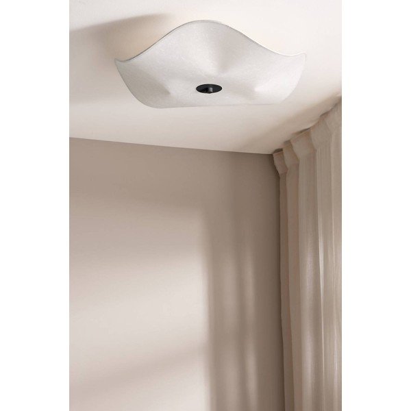 Biele papierové stropné svietidlo ø 60 cm Monshi – Jotex-image-2