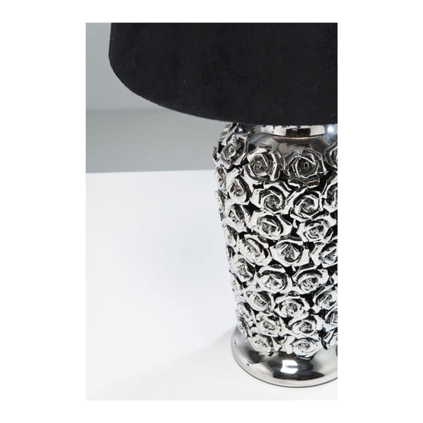 Stolová lampa v striebornej farbe Kare Design Rose-image-3