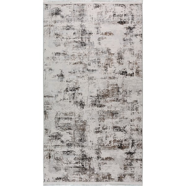 Krémovobiely/svetlohnedý prateľný koberec 160x230 cm Kahve – Vitaus