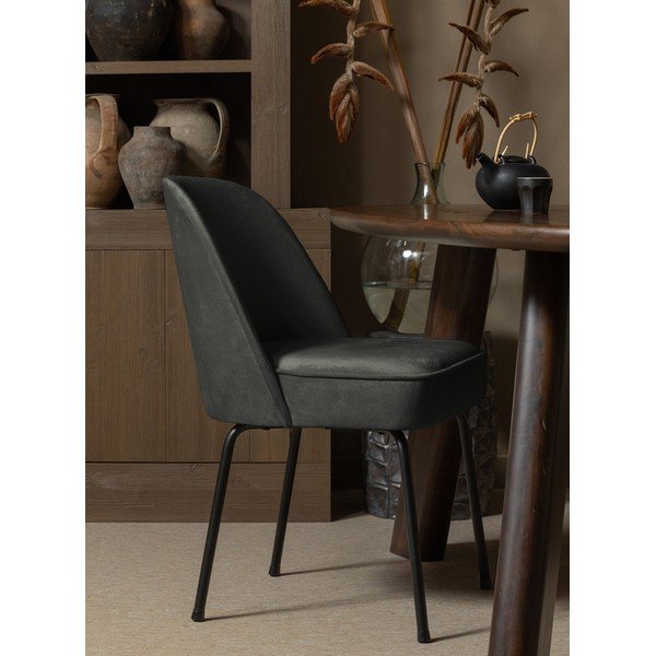 Tmavozelené zamatové jedálenské stoličky v súprave 2 ks Vogue – WOOOD-image-1