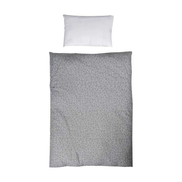 Bavlnené detské obliečky do postieľky 100x135 cm Miffy – Roba-image-1