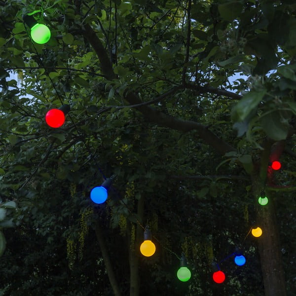 Svietiaca LED reťaz Boltze Colorful Life, dĺžka 225 cm
