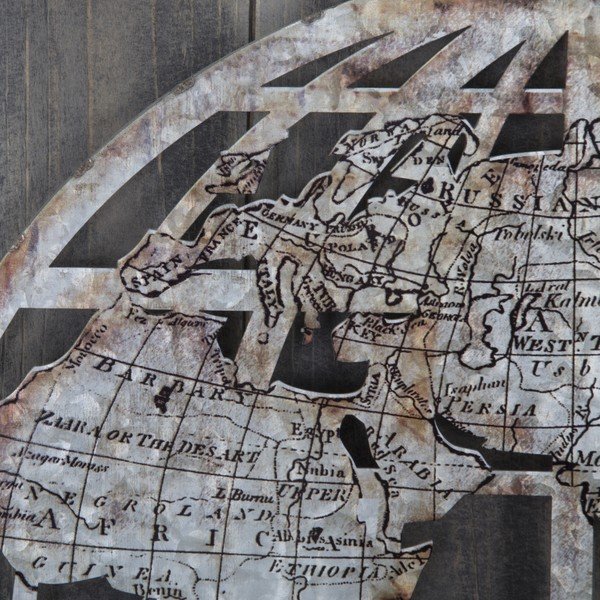 Drevená nástenná dekorácia Mauro Ferretti Metal World Tenebris, 60 x 80 cm-image-4