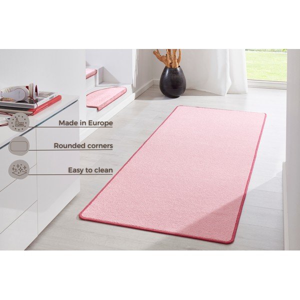 Svetloružový behúň 80x200 cm Fancy – Hanse Home-image-4