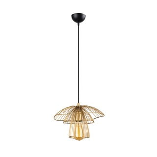 Závesné svietidlo v zlatej farbe Squid Lighting Root, výška 117 cm