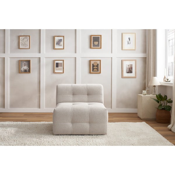 Béžový modul pohovky Kleber - Bobochic Paris-image-1