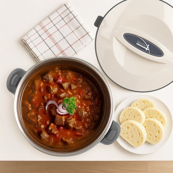 Krémová termoska na jedlo 6 l Termo – Orion-image-1