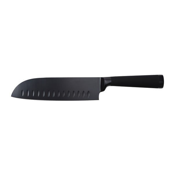 Čierny nôž Bergner Harley Santoku, 17 cm