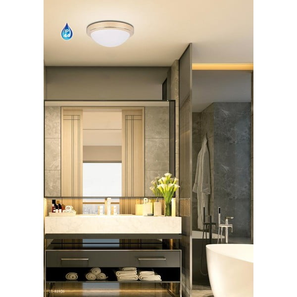 Stropné svietidlo v zlatej farbe so skleneným tienidlom ø 28 cm Roda - Candellux Lighting-image-1