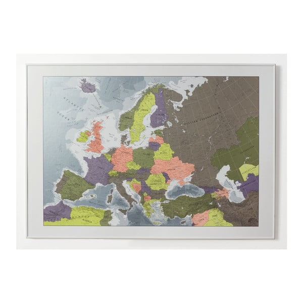 Mapa Európy Future Map, 100x70 cm
