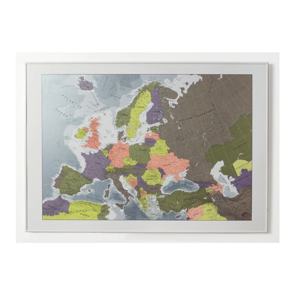 Mapa Európy Future Map, 100x70 cm