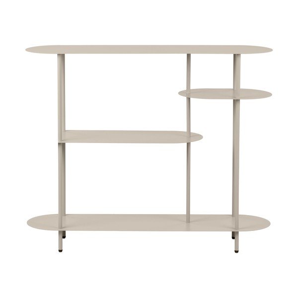 Béžový kovový regál 118x97x31 cm Rieti – House Nordic