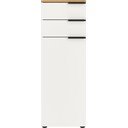 Biela vysoká kúpeľňová skrinka 39x111 cm Menen – Germania