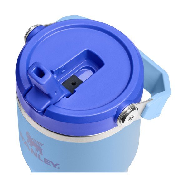 Modrá termoska z nehrdzavejúcej ocele 600 ml IceFlow™ Flip Straw 2.0 Tumbler Blue Sky – Stanley-image-2