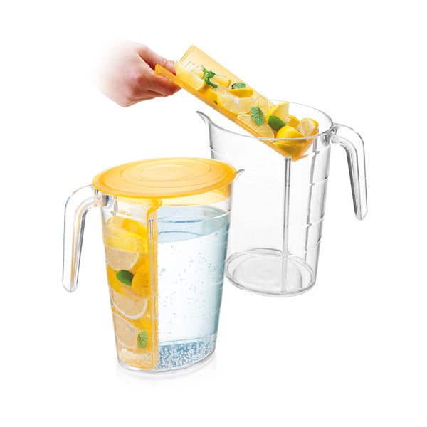 Džbán so 4 pohármi s viečkom myDrink – Tescoma-image-1