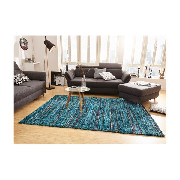 Modrý koberec Mint Rugs Chic, 200 x 290 cm-image-1