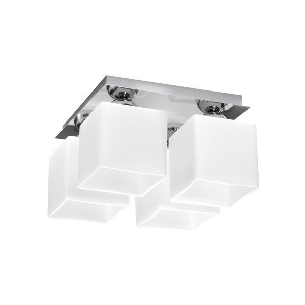 Stropné svetlo Sollux Square Chrom 4
