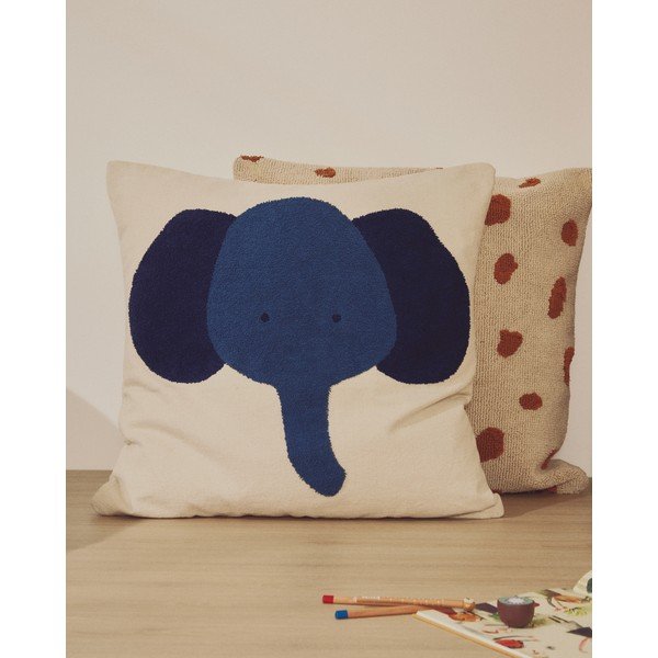 Bavlnená detská obliečka na vankúš 70x70 cm Tandani – Kave Home-image-1