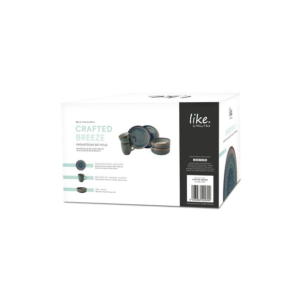 Porcelánová jedálenská súprava 6 ks Crafted Breeze – like | Villeroy & Boch-image-2