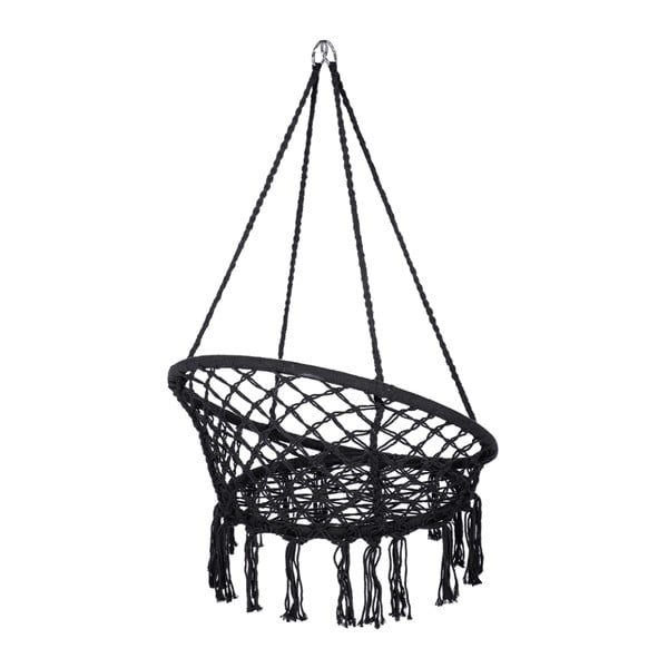 Čierne závesné kreslo Bonami Essentials Hylla-image-3