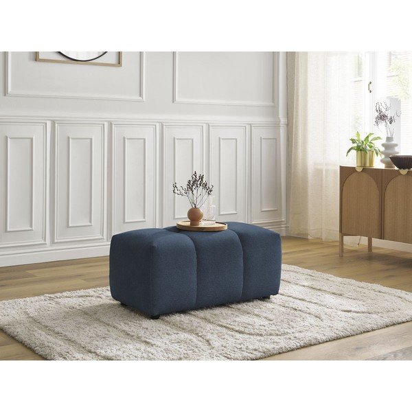 Modrá ženilková podnožka Roxelane – Bobochic Paris-image-4