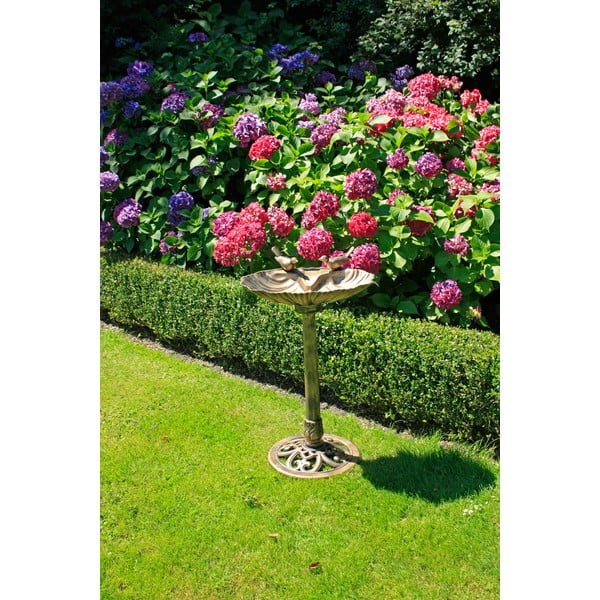 Hnedé záhradné napájadlo pre vtáctvo Garden Pleasure-image-1