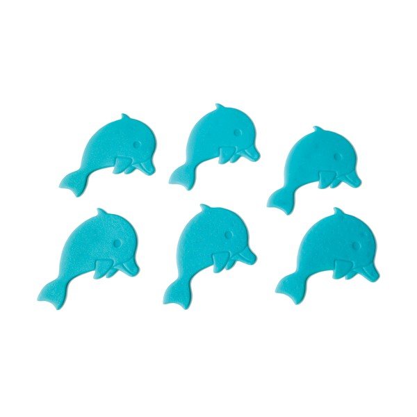 Detská protišmyková podložka do vane 12x8 cm Dauphins – Spirella