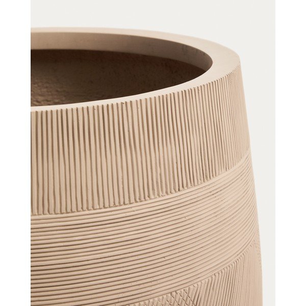 Betónové obaly na kvetináče v súprave 2 ks ø 50 cm Tival – Kave Home-image-3