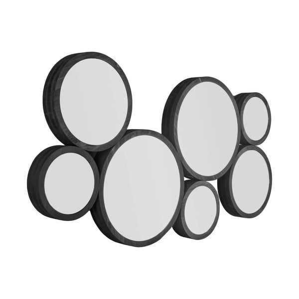 Nástenné zrkadlo s dreveným rámom 90x48 cm Wall Art – PT LIVING-image-2