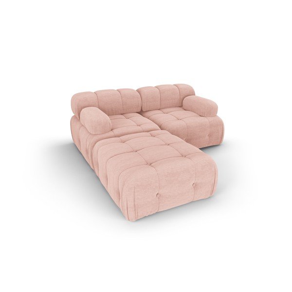 Svetloružová rohová pohovka Ferento – Cosmopolitan Design-image-4