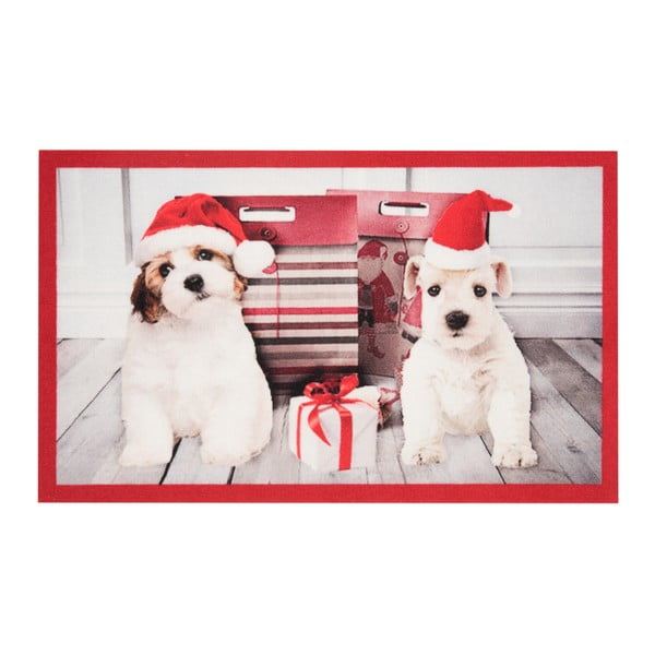 Rohožka Zala Living Christmas Dogs, 45 × 75 cm