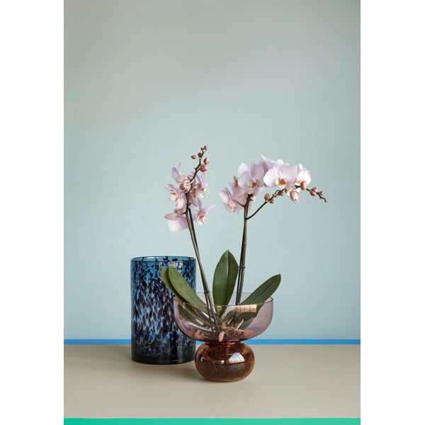 Súprava 2 sklenených váz Hübsch Hazy-image-1