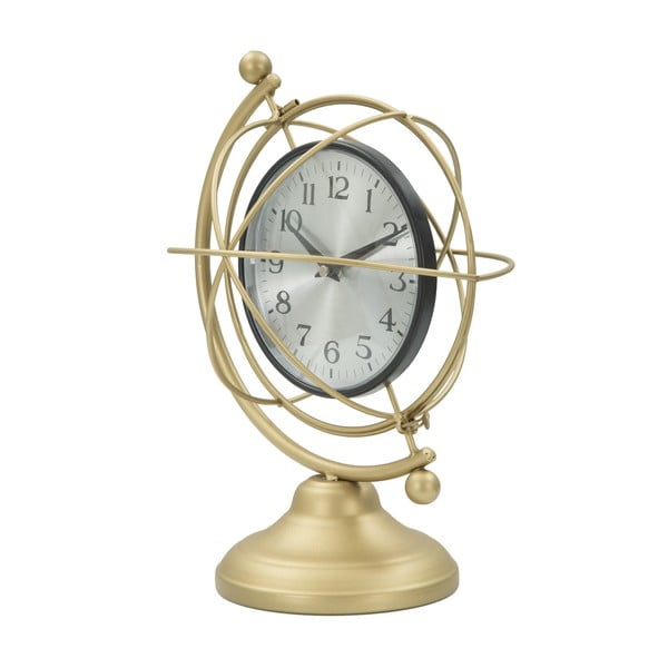 Stolové hodiny v zlatej farbe Mauro Ferretti Armamis