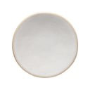 Biely kameninový podnos Costa Nova Roda, ⌀ 13 cm