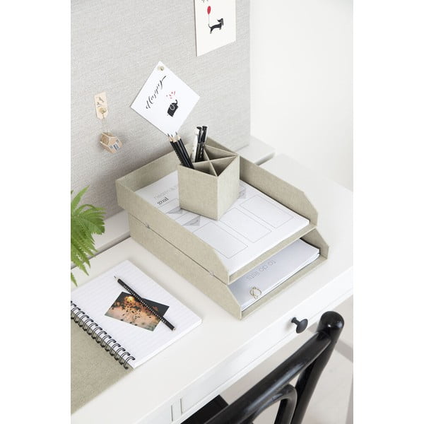 Kartónové organizéry na dokumenty v súprave 2 ks Hakan – Bigso Box of Sweden-image-1