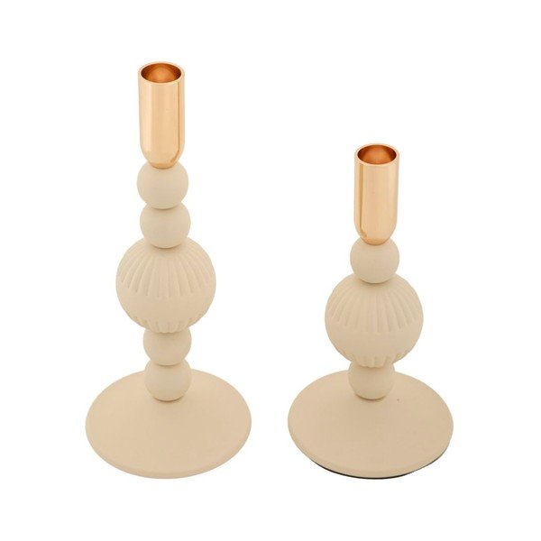 Kovové svietniky v súprave 2 ks Aster – Mauro Ferretti