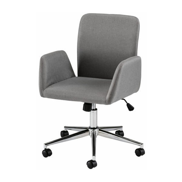 Sivá kancelárska stolička na kolieskach s opierkami Støraa Bendy