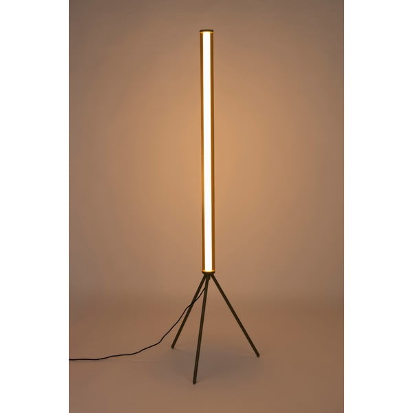 Béžová LED stmievateľná stojacia lampa so skleneným tienidlom (výška 156 cm) Scotty – Zuiver-image-3