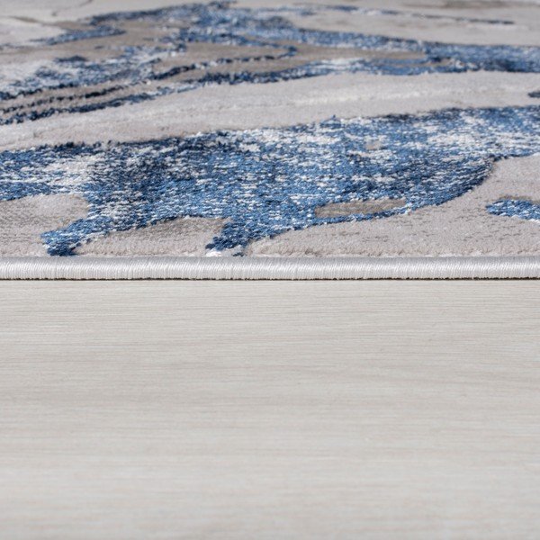 Modro-sivý koberec 80x150 cm Marbled – Flair Rugs-image-2
