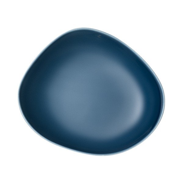 Svetlomodrý porcelánový hlboký tanier Like by Villeroy & Boch, 20 cm