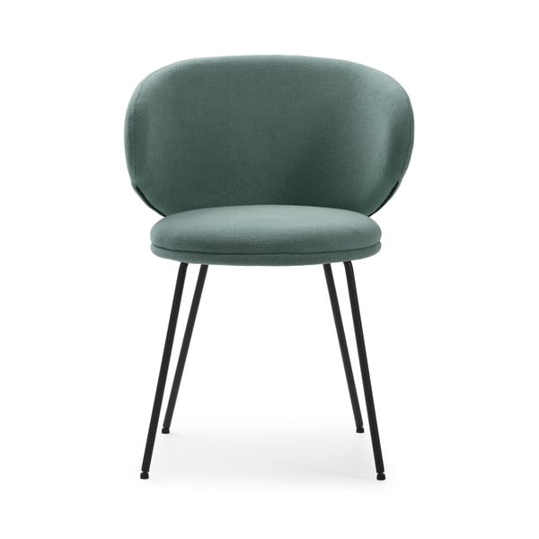 Zelené čalúnené jedálenské kreslá v súprave 2 ks Rush – Marckeric-image-2