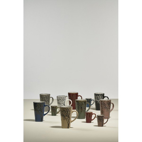 Svetloružové hrnčeky na espresso z kameniny v súprave 4 ks 100 ml Hela – Villa Collection-image-1