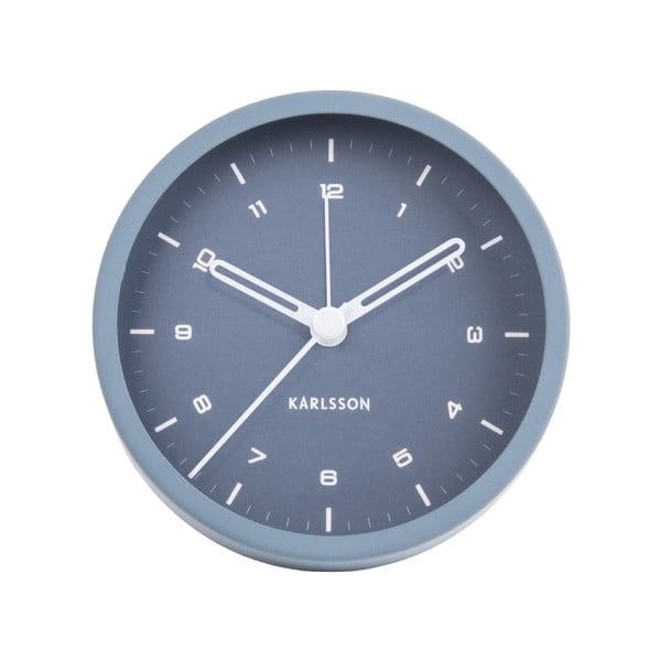 Modrý budík Karlsson Tinge, ø 9 cm-image-2