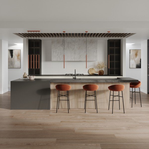 Závesné svietidlo v tehlovej farbe Fideus – Sollux-image-2