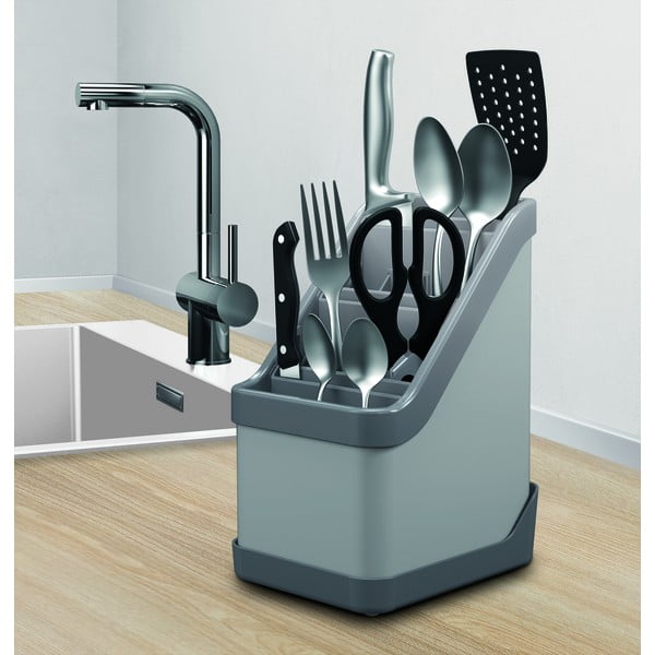 Čierny stojan na príbory Metaltex Keep-Tex-image-1