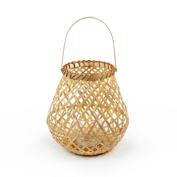 Bambusový lampáš Compactor Bamboo Lantern, ⌀ 25 cm-image-3