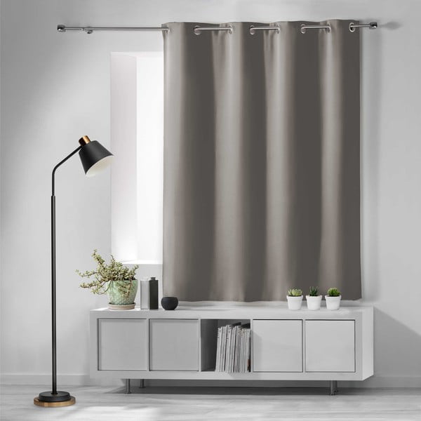 Sivý zatemňovací záves 135x180 cm Occult – douceur d'intérieur-image-2
