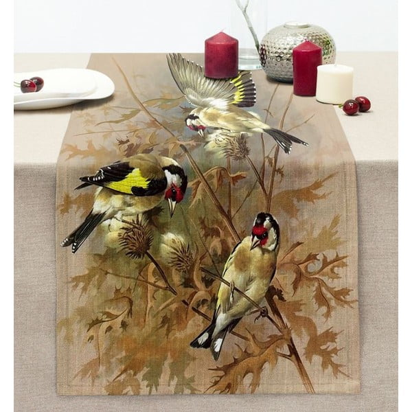 Behúň na stôl 40x130 cm Yellow Bird – Mila Home-image-1