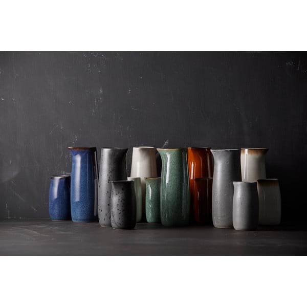 Sivá keramická kanvička na mlieko 500 ml Grey/Grey – Bitz-image-3