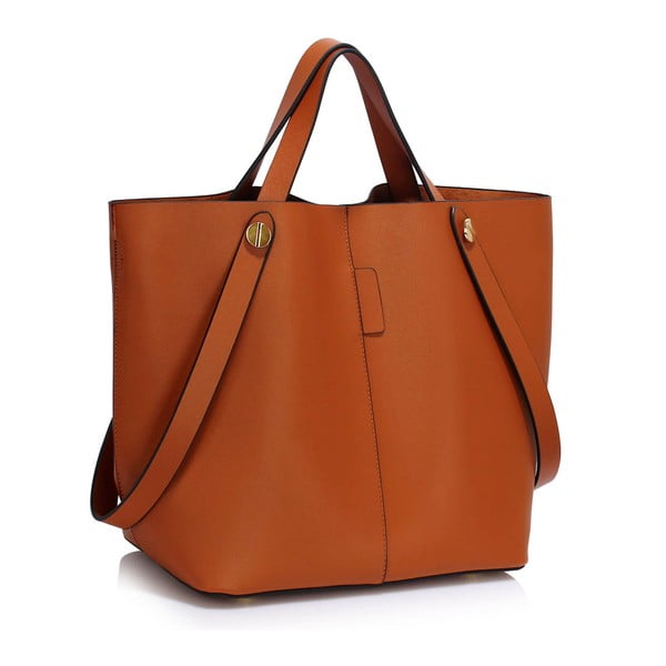 Hnedá kabelka L&S Bags Bondy